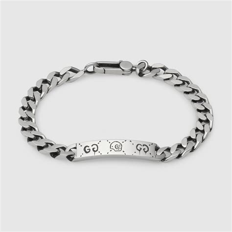 gucci bracelet mens replica|gucci ghost bracelet used.